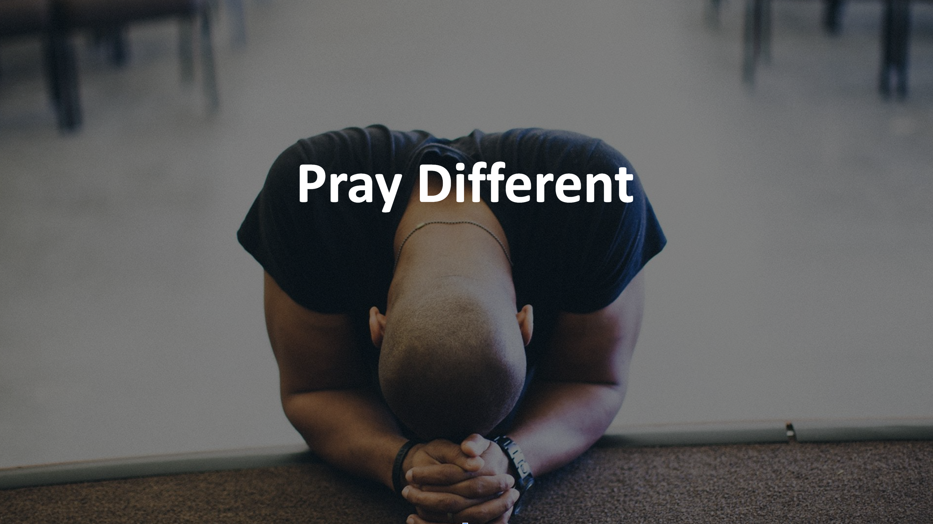 Featured image for “Pray Different by Randy Maxwell”